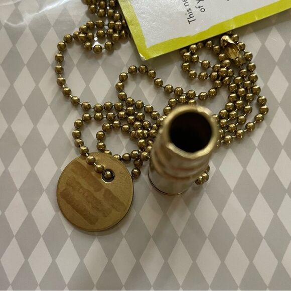 Half United Artisan Made Fighting Hunger Bullet Necklace - Picture 13 of 14